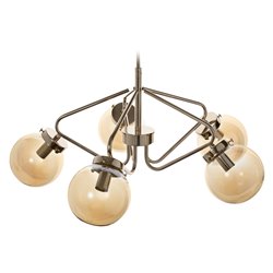 BULAT 5P, LAMPA WISZĄCA, E14 MAX. 5X40W, ZŁOTA ORNO BULAT 5P, LAMPA WISZĄCA, E14 MAX. 5X40W, ZŁOTA ORNO