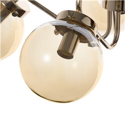 BULAT 5P, LAMPA WISZĄCA, E14 MAX. 5X40W, ZŁOTA ORNO BULAT 5P, LAMPA WISZĄCA, E14 MAX. 5X40W, ZŁOTA ORNO