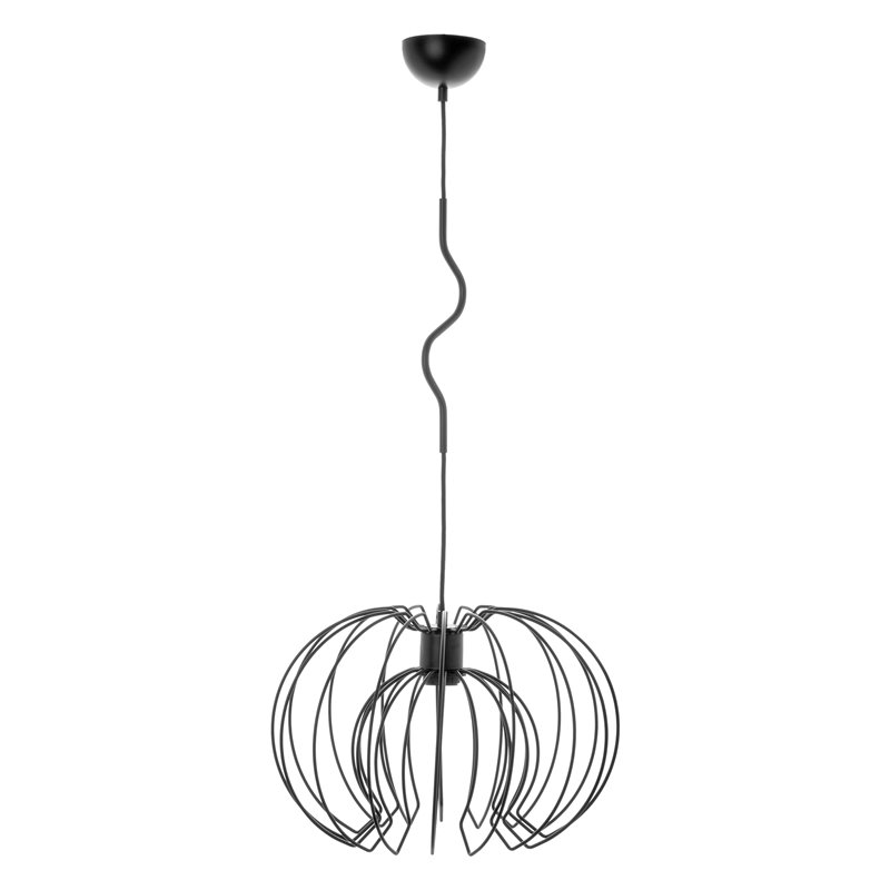 BOLA 1P, LAMPA WISZĄCA, E27 MAX. 60W, CZARNA ORNO