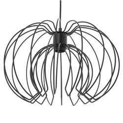 BOLA 1P, LAMPA WISZĄCA, E27 MAX. 60W, CZARNA ORNO BOLA 1P, LAMPA WISZĄCA, E27 MAX. 60W, CZARNA ORNO