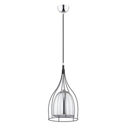ADELE 1P, LAMPA WISZĄCA, E27 MAX. 60W, CZARNA ORNO ADELE 1P, LAMPA WISZĄCA, E27 MAX. 60W, CZARNA ORNO