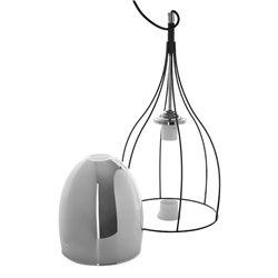 ADELE 1P, LAMPA WISZĄCA, E27 MAX. 60W, CZARNA ORNO ADELE 1P, LAMPA WISZĄCA, E27 MAX. 60W, CZARNA ORNO