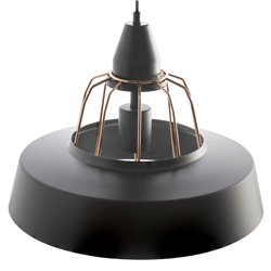 ROCCO 1P, LAMPA WISZĄCA, E27 MAX. 60W, CZARNA, MIEDZIANA ORNO ROCCO 1P, LAMPA WISZĄCA, E27 MAX. 60W, CZARNA, MIEDZIANA ORNO