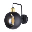 JALA 1P, KINKIET, E27 MAX. 15W, CZARNY ORNO JALA 1P, KINKIET, E27 MAX. 15W, CZARNY ORNO