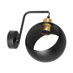 JALA 1P, KINKIET, E27 MAX. 15W, CZARNY ORNO JALA 1P, KINKIET, E27 MAX. 15W, CZARNY ORNO