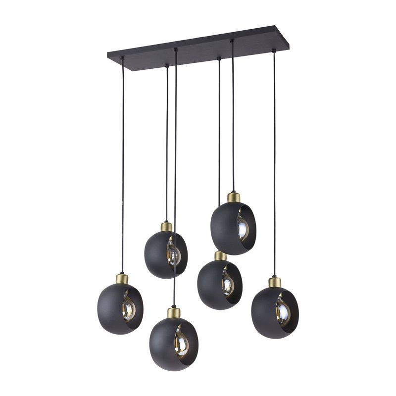JALA 6P, LAMPA WISZĄCA, E27 MAX.15W, CZARNA ORNO JALA 6P, LAMPA WISZĄCA, E27 MAX.15W, CZARNA ORNO