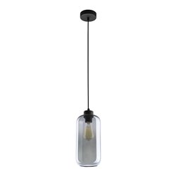 LAZIO 1P, LAMPA WISZĄCA, E27 MAX.15W, CZARNA ORNO LAZIO 1P, LAMPA WISZĄCA, E27 MAX.15W, CZARNA ORNO