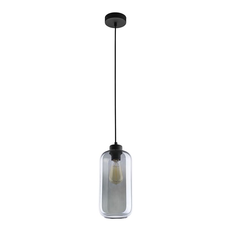 LAZIO 1P, LAMPA WISZĄCA, E27 MAX.15W, CZARNA ORNO LAZIO 1P, LAMPA WISZĄCA, E27 MAX.15W, CZARNA ORNO