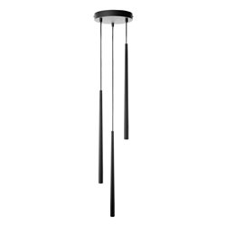 TABUNG 3P, LAMPA WISZĄCA, G9 MAX.6W, CZARNA ORNO TABUNG 3P, LAMPA WISZĄCA, G9 MAX.6W, CZARNA ORNO