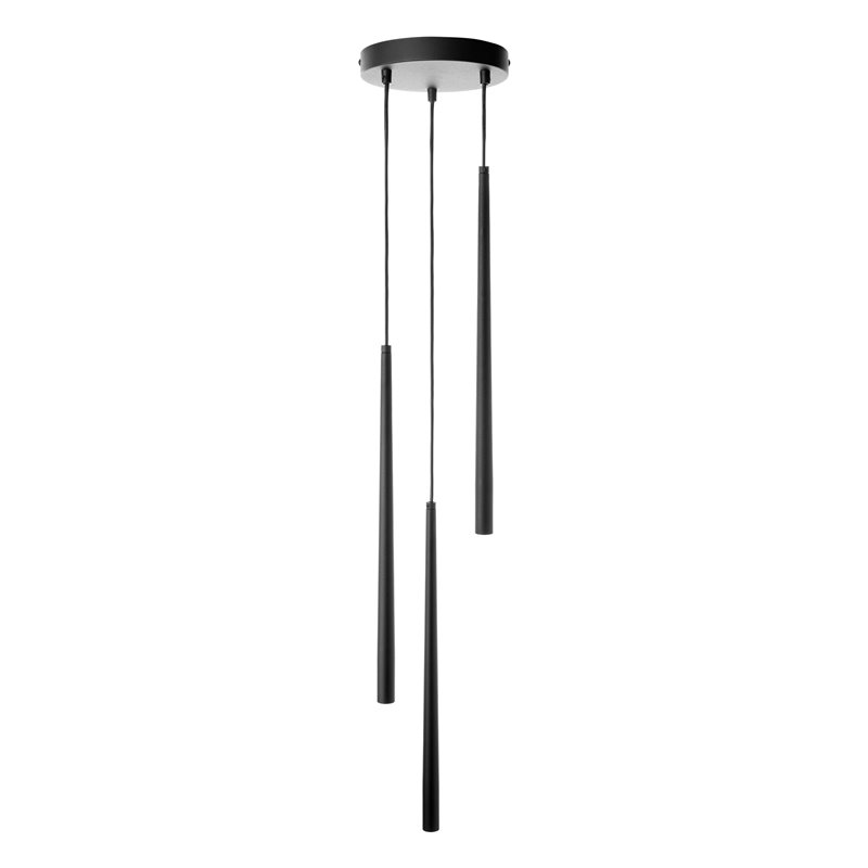 TABUNG 3P, LAMPA WISZĄCA, G9 MAX.6W, CZARNA ORNO TABUNG 3P, LAMPA WISZĄCA, G9 MAX.6W, CZARNA ORNO