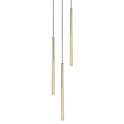 TABUNG 3P, LAMPA WISZĄCA, G9 MAX.6W, ZŁOTA ORNO TABUNG 3P, LAMPA WISZĄCA, G9 MAX.6W, ZŁOTA ORNO