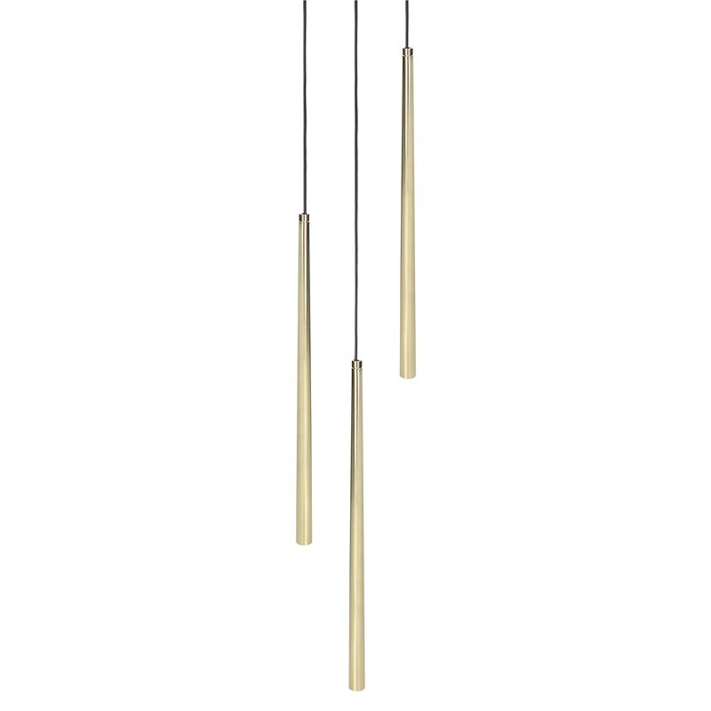 TABUNG 3P, LAMPA WISZĄCA, G9 MAX.6W, ZŁOTA ORNO TABUNG 3P, LAMPA WISZĄCA, G9 MAX.6W, ZŁOTA ORNO