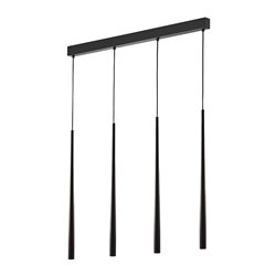 TABUNG 4P, LAMPA WISZĄCA, G9 MAX.6W, CZARNA ORNO TABUNG 4P, LAMPA WISZĄCA, G9 MAX.6W, CZARNA ORNO