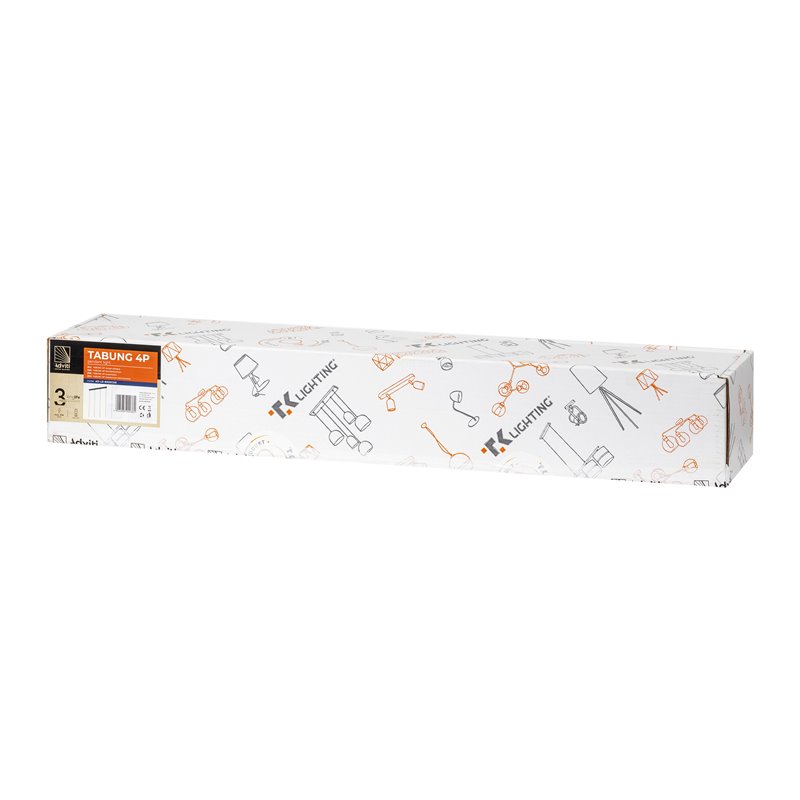 TABUNG 4P, LAMPA WISZĄCA, G9 MAX.6W, ZŁOTA ORNO TABUNG 4P, LAMPA WISZĄCA, G9 MAX.6W, ZŁOTA ORNO