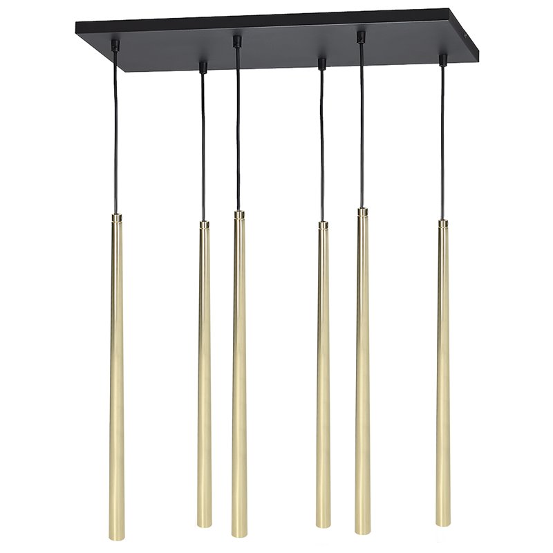 TABUNG 6P, LAMPA WISZĄCA, G9  MAX.6W, ZŁOTA ORNO