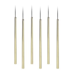 TABUNG 6P, LAMPA WISZĄCA, G9 MAX.6W, ZŁOTA ORNO TABUNG 6P, LAMPA WISZĄCA, G9 MAX.6W, ZŁOTA ORNO