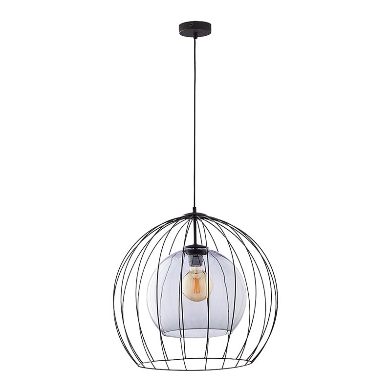 DUNIA 500 1P, LAMPA WISZĄCA, E27 MAX.15W, CZARNA ORNO DUNIA 500 1P, LAMPA WISZĄCA, E27 MAX.15W, CZARNA ORNO