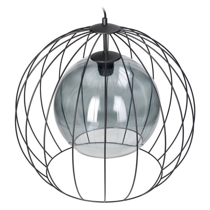 DUNIA 500 1P, LAMPA WISZĄCA, E27 MAX.15W, CZARNA ORNO DUNIA 500 1P, LAMPA WISZĄCA, E27 MAX.15W, CZARNA ORNO