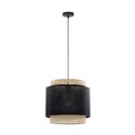 LANA 380 1P, LAMPA WISZĄCA, E27  MAX.60W, CZARNA ORNO