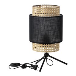 LANA, LAMPKA NOCNA, E27 MAX.60W, CZARNA ORNO LANA, LAMPKA NOCNA, E27 MAX.60W, CZARNA ORNO