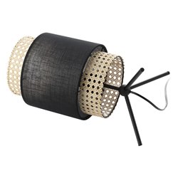 LANA, LAMPKA NOCNA, E27 MAX.60W, CZARNA ORNO LANA, LAMPKA NOCNA, E27 MAX.60W, CZARNA ORNO