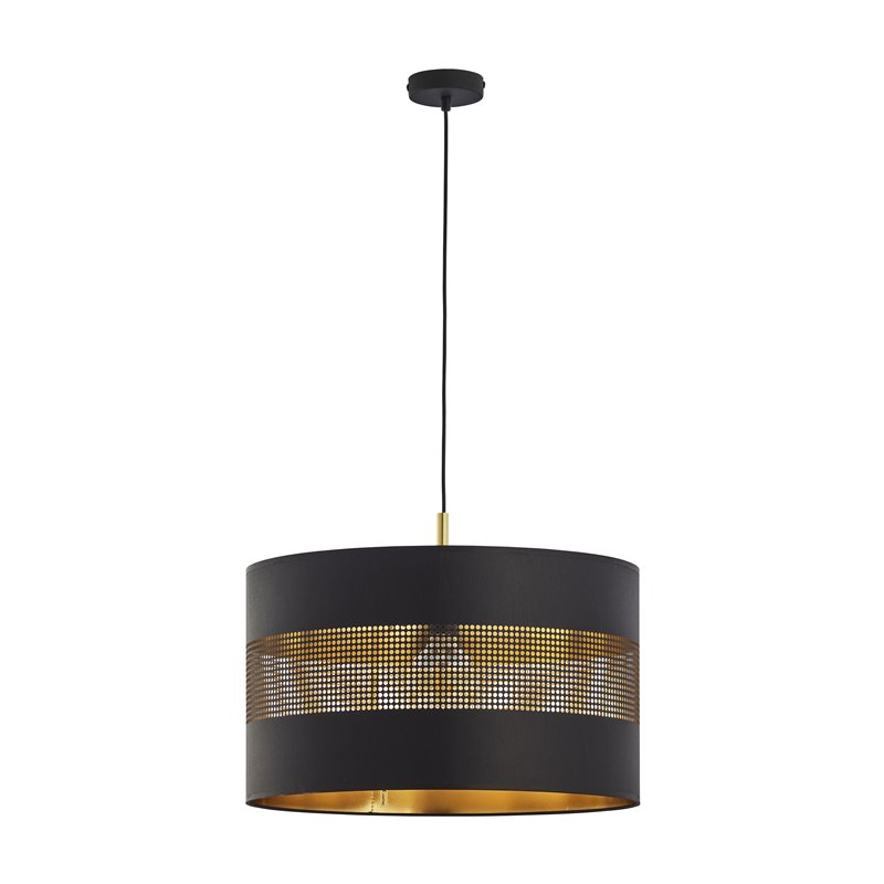 ALESSIO 1P, LAMPA WISZĄCA, E27 MAX.60W, CZARNO-ZŁOTA ORNO ALESSIO 1P, LAMPA WISZĄCA, E27 MAX.60W, CZARNO-ZŁOTA ORNO