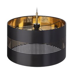ALESSIO 1P, LAMPA WISZĄCA, E27 MAX.60W, CZARNO-ZŁOTA ORNO ALESSIO 1P, LAMPA WISZĄCA, E27 MAX.60W, CZARNO-ZŁOTA ORNO