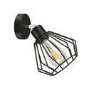 WAYA KINKIET, MOC MAX. 1X60W, E27, CZARNY ORNO WAYA KINKIET, MOC MAX. 1X60W, E27, CZARNY ORNO