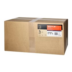 WAYA OPRAWA ŚCIENNO-SUFITOWA, MOC MAX. 3X60W, E27, CZARNA, LISTWA ORNO WAYA OPRAWA ŚCIENNO-SUFITOWA, MOC MAX. 3X60W, E27, CZARNA, LISTWA ORNO