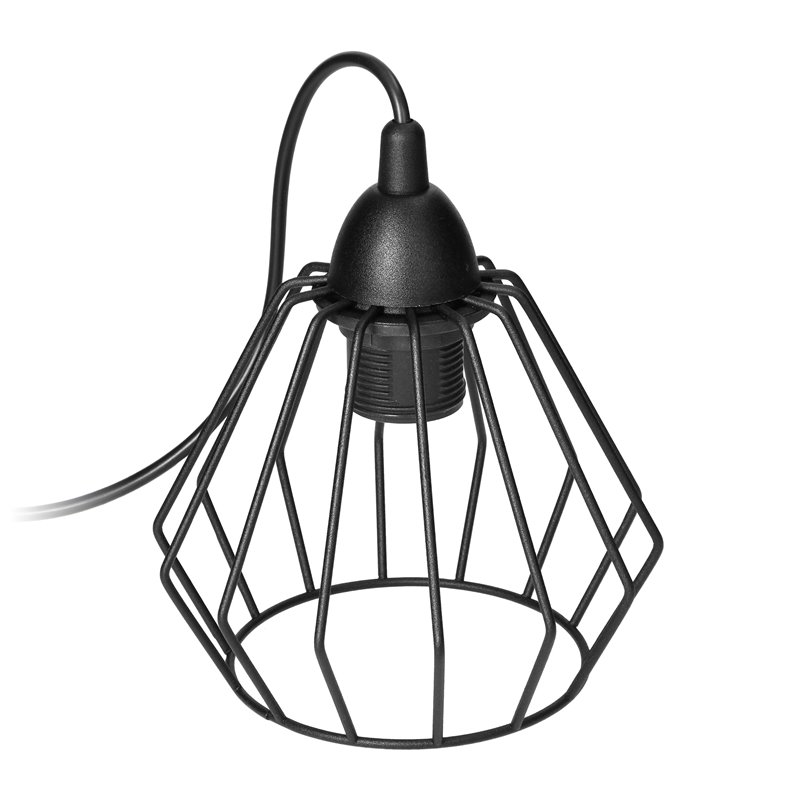 WAYA LAMPA WISZĄCA, MOC MAX. 1X60W, E27, CZARNA ORNO WAYA LAMPA WISZĄCA, MOC MAX. 1X60W, E27, CZARNA ORNO