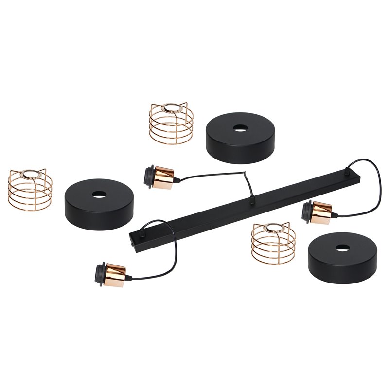 CHIRO LAMPA WISZĄCA, MOC MAX. 3X60W, E27, CZARNA ORNO CHIRO LAMPA WISZĄCA, MOC MAX. 3X60W, E27, CZARNA ORNO