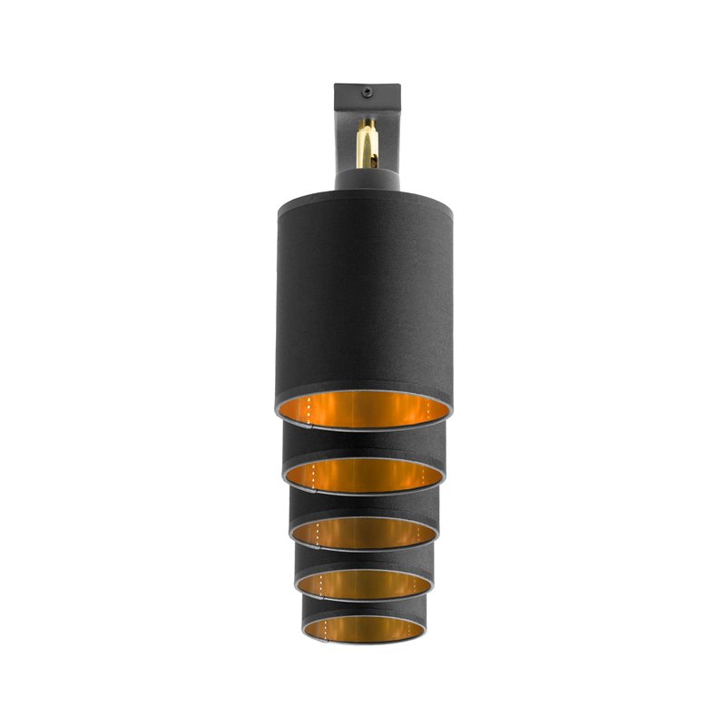 BATI OPRAWA ŚCIENNO-SUFITOWA, MOC MAX. 5X60W, E27, CZARNA ORNO BATI OPRAWA ŚCIENNO-SUFITOWA, MOC MAX. 5X60W, E27, CZARNA ORNO