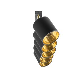 BATI OPRAWA ŚCIENNO-SUFITOWA, MOC MAX. 5X60W, E27, CZARNA ORNO BATI OPRAWA ŚCIENNO-SUFITOWA, MOC MAX. 5X60W, E27, CZARNA ORNO