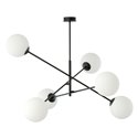 LAINA LAMPA WISZĄCA, MOC MAX.6X40W, E14, CZARNO-BIAŁA ORNO
