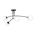 MONZA LAMPA WISZĄCA, MOC MAX.4X40W, E14, CZARNO-BIAŁA ORNO