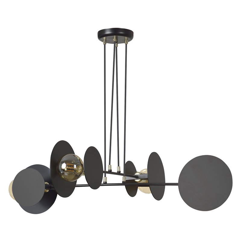 WAZO LAMPA WISZĄCA, MOC MAX.4X60W, E27, CZARNA ORNO WAZO LAMPA WISZĄCA, MOC MAX.4X60W, E27, CZARNA ORNO