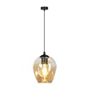 IRIS LAMPA WISZĄCA, MOC MAX.60W, E27, CZARNO-ZŁOTA ORNO