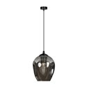 IRIS LAMPA WISZĄCA, MOC MAX.60W, E27, CZARNO-GRAFITOWA ORNO