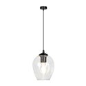 IRIS LAMPA WISZĄCA, MOC MAX.60W, E27, CZARNO-TRANSPARENTNA ORNO IRIS LAMPA WISZĄCA, MOC MAX.60W, E27, CZARNO-TRANSPARENTNA ORNO