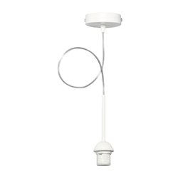 ROLLO LAMPA WISZĄCA, MOC MAX. 1X15W, E27, BIAŁA ORNO ROLLO LAMPA WISZĄCA, MOC MAX. 1X15W, E27, BIAŁA ORNO