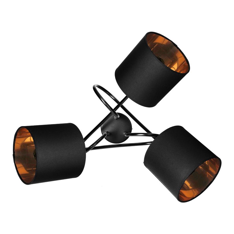 VIGO LAMPA WISZĄCA MOC MAX. 3X60W, E27, CZARNA ORNO VIGO LAMPA WISZĄCA MOC MAX. 3X60W, E27, CZARNA ORNO