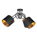 VIGO LAMPA WISZĄCA, MOC MAX. 4X60W, E27, CZARNA ORNO