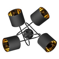 VIGO LAMPA WISZĄCA, MOC MAX. 4X60W, E27, CZARNA ORNO VIGO LAMPA WISZĄCA, MOC MAX. 4X60W, E27, CZARNA ORNO