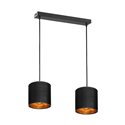 NEVA LAMPA WISZĄCA, MOC MAX. 2X60W, E27, CZARNA ORNO NEVA LAMPA WISZĄCA, MOC MAX. 2X60W, E27, CZARNA ORNO