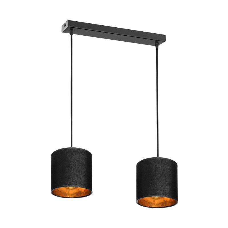 NEVA LAMPA WISZĄCA, MOC MAX. 2X60W, E27, CZARNA ORNO NEVA LAMPA WISZĄCA, MOC MAX. 2X60W, E27, CZARNA ORNO
