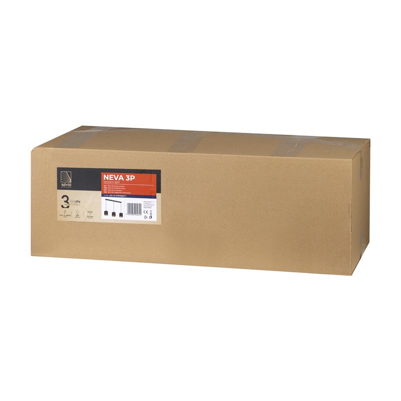 NEVA LAMPA WISZĄCA, MOC MAX. 3X60W, E27, CZARNA, LISTWA ORNO NEVA LAMPA WISZĄCA, MOC MAX. 3X60W, E27, CZARNA, LISTWA ORNO