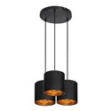 NEVA LAMPA WISZĄCA, MOC MAX. 3X60W, E27, CZARNA, PODSTAWA OKRĄGŁA ORNO