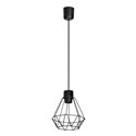CUBO LAMPA WISZĄCA, MOC MAX. 1X60W, E27, CZARNA ORNO