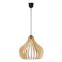 YASIN 400 LAMPA WISZĄCA, MOC MAX. 1X60W, E27, CZARNA, DREWNO ORNO YASIN 400 LAMPA WISZĄCA, MOC MAX. 1X60W, E27, CZARNA, DREWNO ORNO