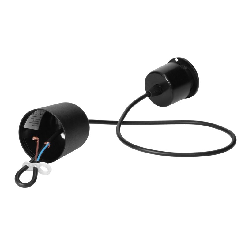 YASIN 400 LAMPA WISZĄCA, MOC MAX. 1X60W, E27, CZARNA, DREWNO ORNO YASIN 400 LAMPA WISZĄCA, MOC MAX. 1X60W, E27, CZARNA, DREWNO ORNO
